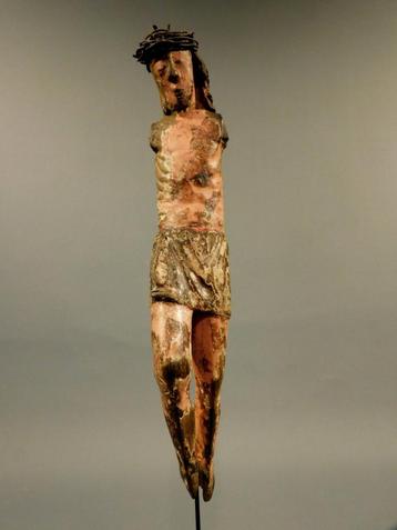 Corpus Christi antiek houtsnijwerk 18e eeuw beschikbaar voor biedingen