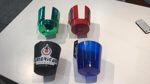 4 x flipperkast Cup holder, eenvoudige montage, opruiming, Verzamelen, Automaten | Flipperkasten, Zo goed als nieuw, Overige merken