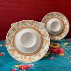 10 eierdoppen Art Design koffietijd servies, Ophalen of Verzenden