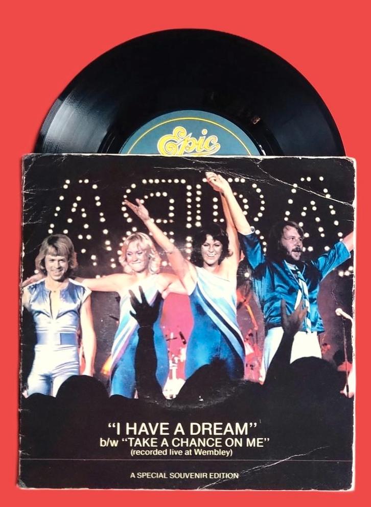 Top2000#0656 Abba - I have a dream (Special Edition UK*), Cd's en Dvd's, Vinyl Singles, Zo goed als nieuw, Single, Overige genres