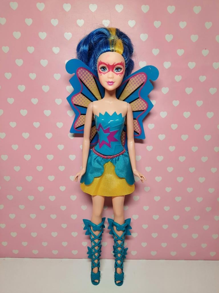 Barbie Super Prinses Abby Butterfly, Ophalen of Verzenden, Gebruikt, Barbie