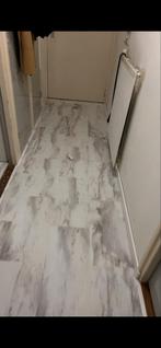 Marmerlook PVC Kliklaminaat incl. ondervloer - 11 pakken, Ophalen of Verzenden, Zo goed als nieuw, 10 m² of meer, Kunststof