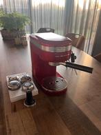 Kitchenaid 5KES6503ECA Appelrood, Witgoed en Apparatuur, Koffiemachine, Gemalen koffie, Ophalen of Verzenden, Zo goed als nieuw