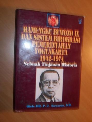 Suwarno. P.J. Hamengku Buwono IX dan sistem birokrasi ....  beschikbaar voor biedingen