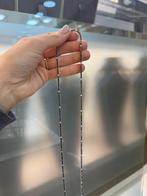 18KT Wit Goud - Tennis Ketting - 26.17 Gr - Diamanten, Ophalen, Nieuw, Wit, Goud