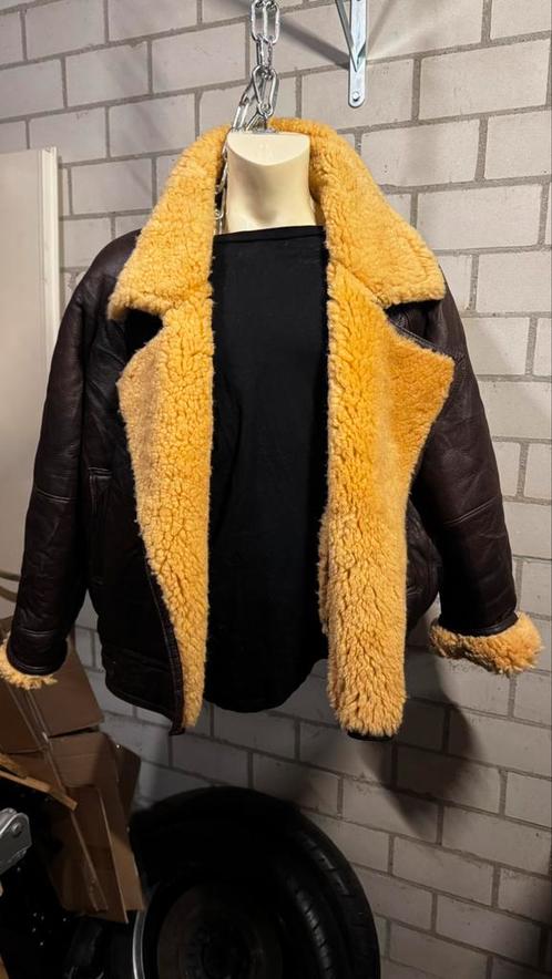 Pilotenjas XL piloten jas lammycoat shearling jack pall mall, Kleding | Heren, Jassen | Winter, Ophalen of Verzenden