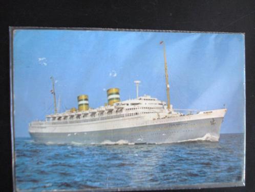 HOLL. AMERICA LIJN, Cruise schepen, gelopen, Verzamelen, Scheepvaart, Gebruikt, Kaart, Foto of Prent, Motorboot, Ophalen of Verzenden