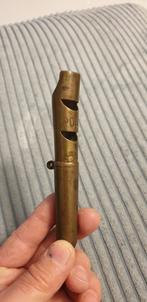 Antieke Britse politiefluit- messing, Ophalen of Verzenden