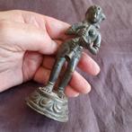 Myanmar Birma Bronzen Beeldje Nat Spirit met Fluit, Antiek en Kunst, Verzenden