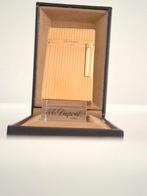 Dupont Aansteker L2 Verguld Goud Kleur.Met PING Geluid., Verzamelen, Rookartikelen, Aanstekers en Luciferdoosjes, Ophalen of Verzenden