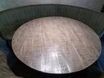 Houten Ronde Tafel 140 cm, Ophalen, Zo goed als nieuw, Vijf personen of meer, Overige houtsoorten