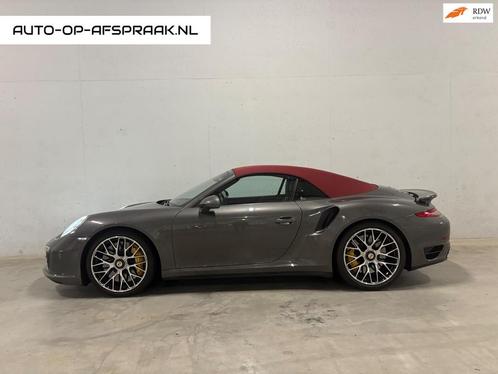 Porsche 911 Cabrio 3.8 Turbo S Keramisch NL-Auto, Auto's, Porsche, Bedrijf, Te koop, 4x4, ABS, Achteruitrijcamera, Airbags, Airconditioning
