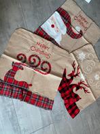 Kerst stoelkleden Set, Overige materialen, Wit, Nieuw, Ophalen of Verzenden