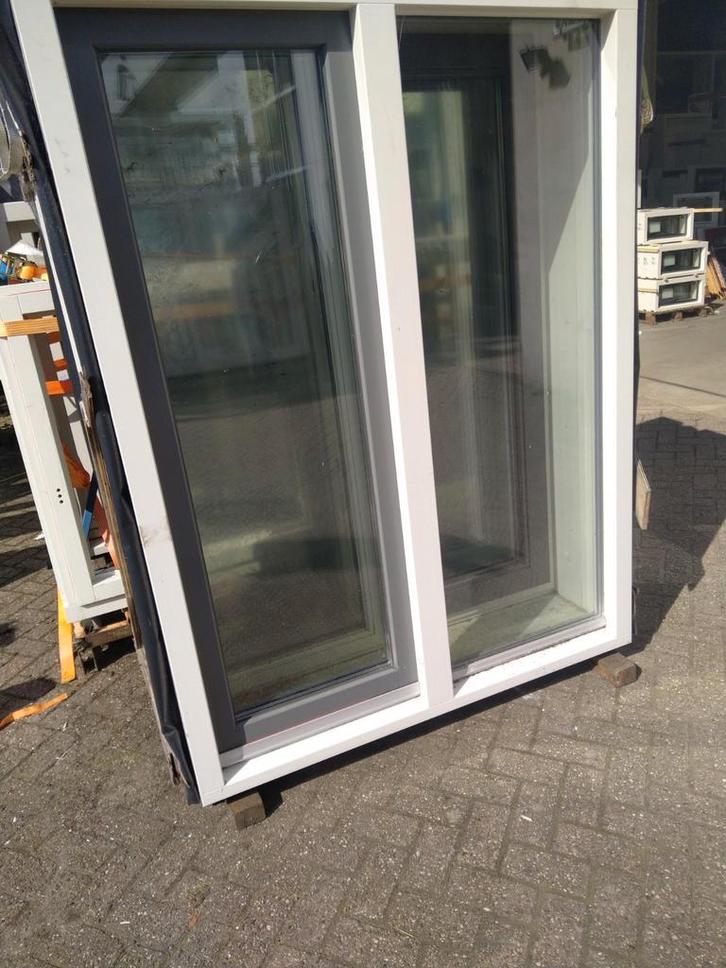 Kozijn met draaikiep raam 8 x, Doe-het-zelf en Verbouw, Glas en Ramen, Nieuw, Gevelraam of Ruit, 160 cm of meer, 120 tot 160 cm