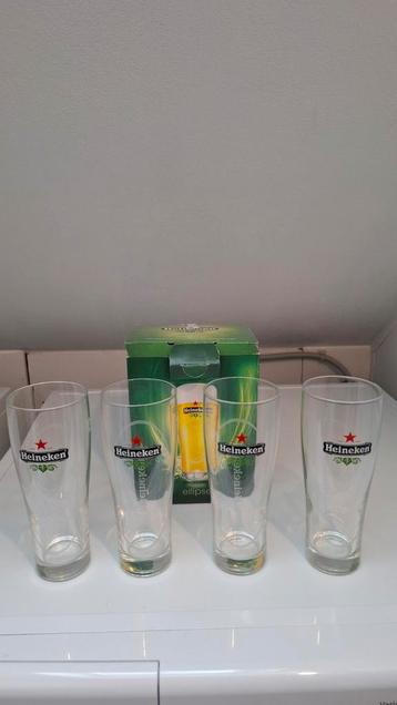 Heineken Ellipse Glazen - Set van 4 beschikbaar voor biedingen