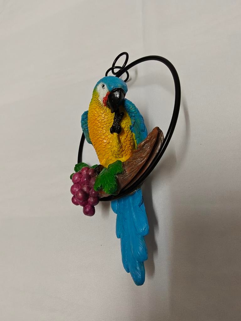 Blauwe papegaai, blauwe ara op hanger. Vogel, Ophalen of Verzenden, Nieuw, Dier