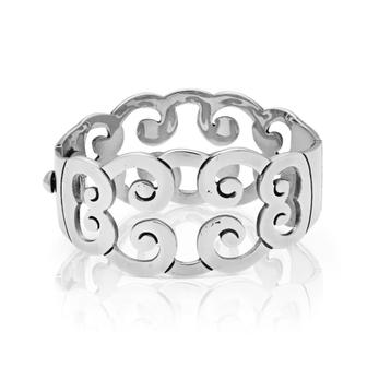 armband zilver met sluiting beschikbaar voor biedingen