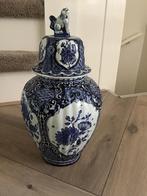Mooie gave delfts blauwe pot, Antiek en Kunst, Ophalen