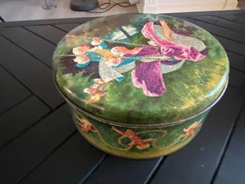 Vintage Ira Blikken Doos Denemarken Barok Renaissance beschikbaar voor biedingen