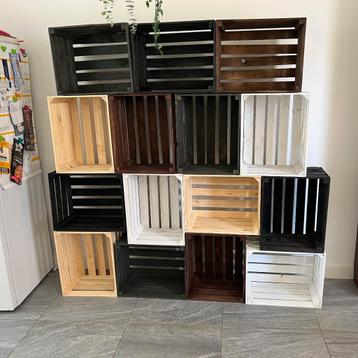 Nieuwe fruitkisten kisten opbergkisten, veel kleuren ! beschikbaar voor biedingen