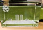 VW sculpture/presse papier autostadt/fabriek Wolfsburg, Ophalen of Verzenden, Zo goed als nieuw