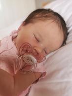 Reborn baby Primrose🤍 slaapt Laura Lee Eagles, Ophalen of Verzenden, Nieuw, Babypop, Levensecht of Reborn
