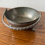 Bonbonschaaltje tin antiek, Ophalen of Verzenden
