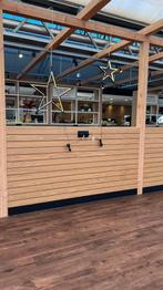 2 Zwarte Kerststerren met LED Verlichting, Diversen, Kerst, Ophalen of Verzenden, Zo goed als nieuw