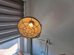 Industriële lamp zwart hoogte verstelbaar, Ophalen, 100 tot 150 cm, Zo goed als nieuw, Metaal