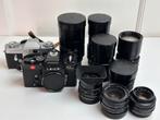 Leica R3 electronic + Leicaflex met 8 lenzen, Ophalen of Verzenden, Spiegelreflex, Leica