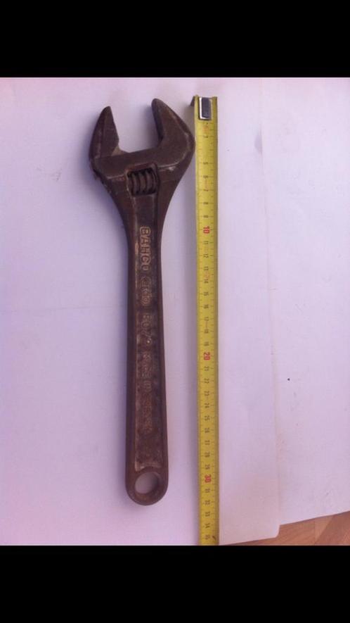 Bahco,verstelbare moersleutel met grote bek,groot model, Auto diversen, Autogereedschap, Zo goed als nieuw, Ophalen of Verzenden