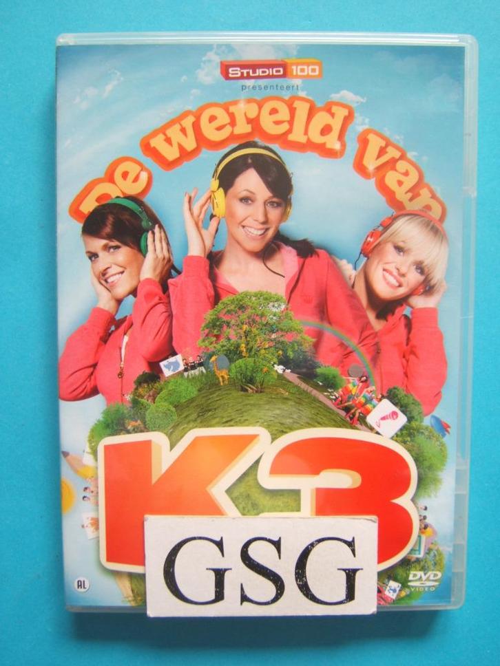 K3 de wereld van K3 nr. AVK300001230-02, Cd's en Dvd's, Dvd's | Kinderen en Jeugd, Zo goed als nieuw, Alle leeftijden, Ophalen