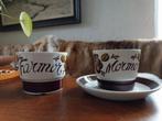 Farmor-en Mormorkopjes en 1 schotel van Tante Brocante, Antiek en Kunst, Ophalen of Verzenden