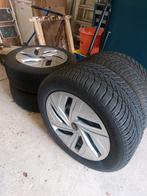Winterbanden Bridgestone 235/55R19 met Velgen - Audi Q4, 255 mm, Banden en Velgen, Nieuw, Winterbanden