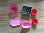 Barbie keuken spulletjes, Kinderen en Baby's, Speelgoed | Poppen, Ophalen of Verzenden, Zo goed als nieuw, Barbie