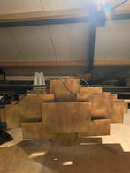 Leclercq en Bouwman Hanglamp Beluga oud brons, Ophalen, Zo goed als nieuw, Minder dan 50 cm