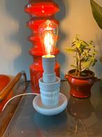 Mooie lamp gemaakt van een oude porseleinen isolator, Antiek en Kunst, Ophalen of Verzenden
