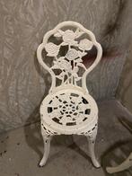 Giet ijzer buiten stoelen 2st, Ophalen, Gebruikt, Metaal