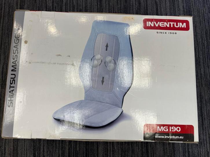 Inventum MG190 Massagekussen - Nieuw in doos!, Sport en Fitness, Massageproducten, Nieuw, Massagestoel of Kussen, Ophalen of Verzenden
