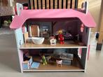 Poppenhuis hout Lidl, Ophalen of Verzenden, Zo goed als nieuw, Poppenhuis