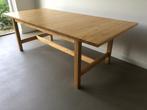 IKEA NORDEN Uitschuiftafel 220/266x100x75 massief berken, Huis en Inrichting, Ophalen, Gebruikt, 100 tot 150 cm, 200 cm of meer