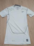 Nike Pro Combat Dri-fit shirt | maat S, Maat 46 (S) of kleiner, Gedragen, Ophalen of Verzenden, Wit