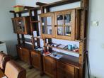 Houten wandkast, Huis en Inrichting, Kasten | Wandmeubels, Ophalen, 250 tot 300 cm, 200 cm of meer, Eikenhout