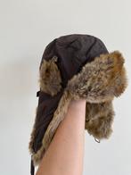 Bruine heren muts, Ophalen of Verzenden, Zo goed als nieuw, Overige maten, Muts