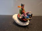 Lemax tubing with dad Kerstdorp, Diversen, Kerst, Ophalen of Verzenden, Zo goed als nieuw