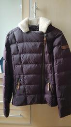 Moscow pokrov winterjas maat s, Kleding | Dames, Jassen | Winter, Ophalen of Verzenden, Zo goed als nieuw, Maat 38/40 (M), Rood