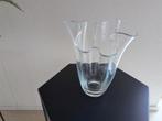 glazen zakdoek vaas, Ophalen, Gebruikt, Overige kleuren, Glas