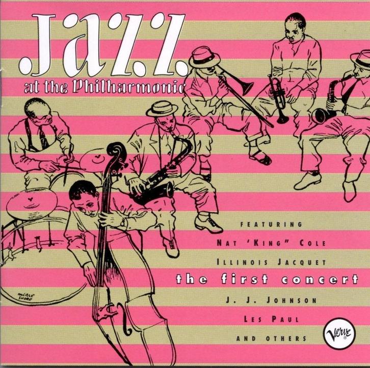 Jazz At The Philharmonic  (CD), Cd's en Dvd's, Cd's | Verzamelalbums, Zo goed als nieuw, Pop, Verzenden