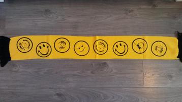 Smiley jaren 80 acid house vintage gezichtjes sjaal sjaaltje beschikbaar voor biedingen