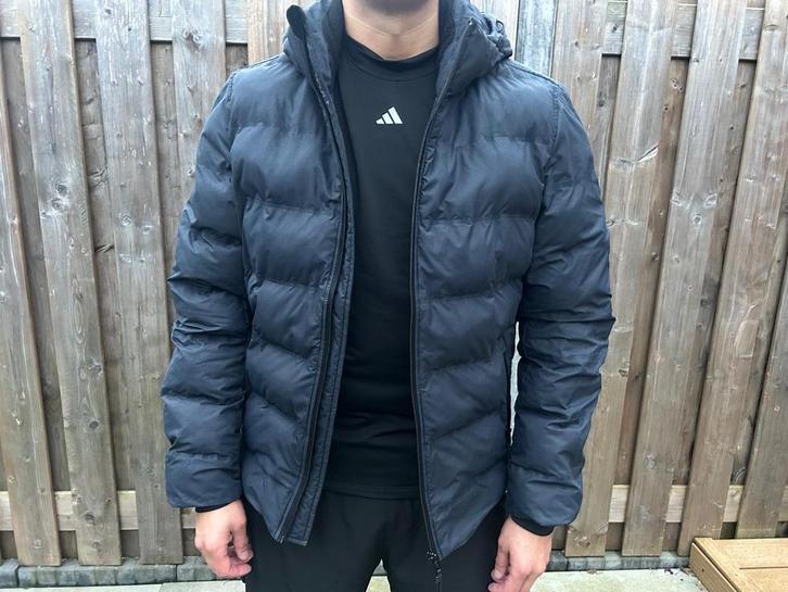 Cast Iron Winterjas - XL - Donkerblauw - Zo goed als nieuw, Kleding | Heren, Jassen | Winter, Zo goed als nieuw, Maat 56/58 (XL)